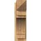 Ekena Millwork Merced Rough Sawn Arts and Crafts Outlooker, Western Red Cedar, 8"W x 26"D x 26"H OUT08X26X26MRC03RWR - alternate 2